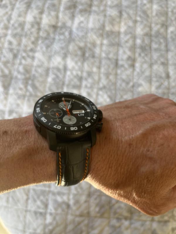 Premium Top Grain Italian Leather Strap - Customer Photo From Chris Sullivan