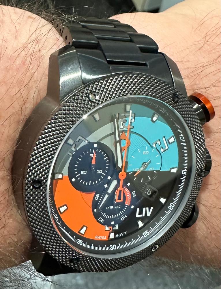 GX1 Stainless Steel Bracelet - Customer Photo From James