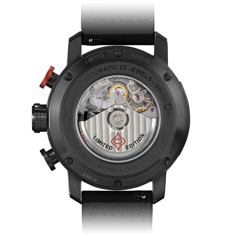 P-51 Black Titanium Chrono Black / Orange